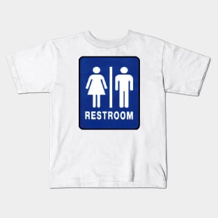 Restroom Kids T-Shirt